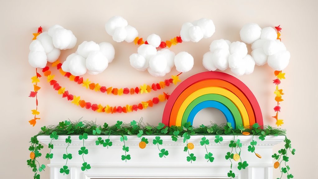rainbow craft decorations ideas