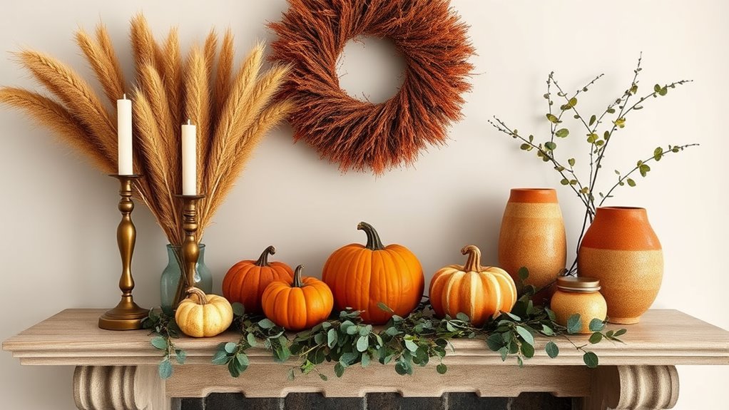 seasonal mantel styling ideas