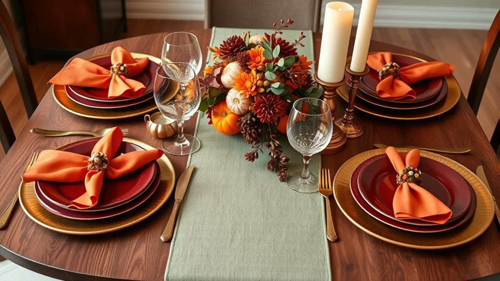 thanksgiving color palette choices