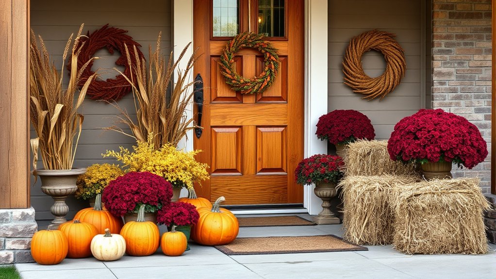 thanksgiving porch decoration ideas