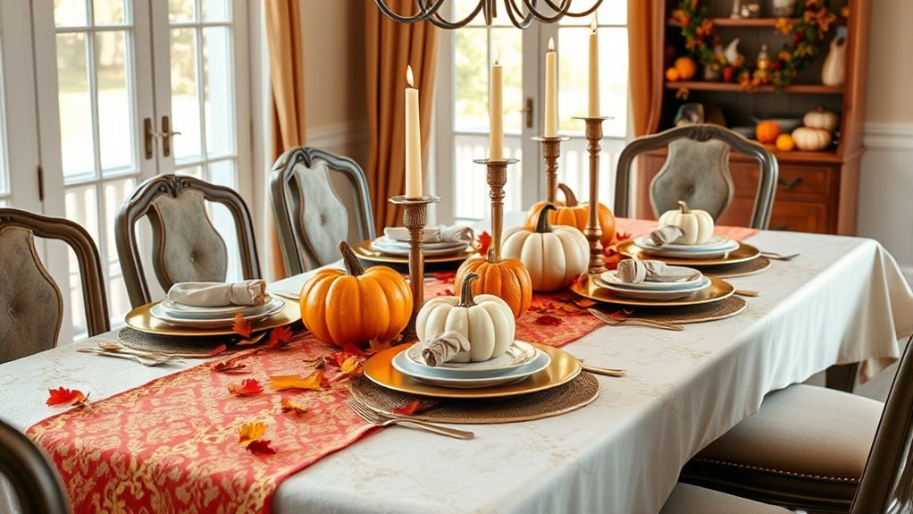 thanksgiving table setting ideas
