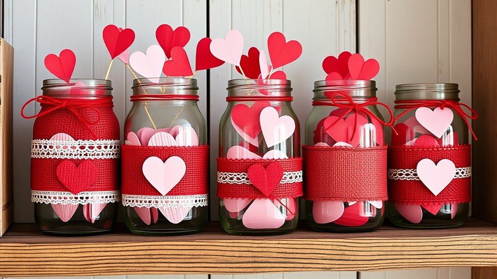 upcycled valentine s day decor