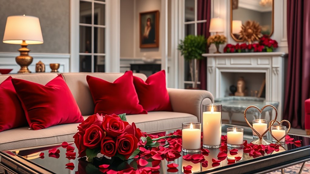 valentine s day living room decor