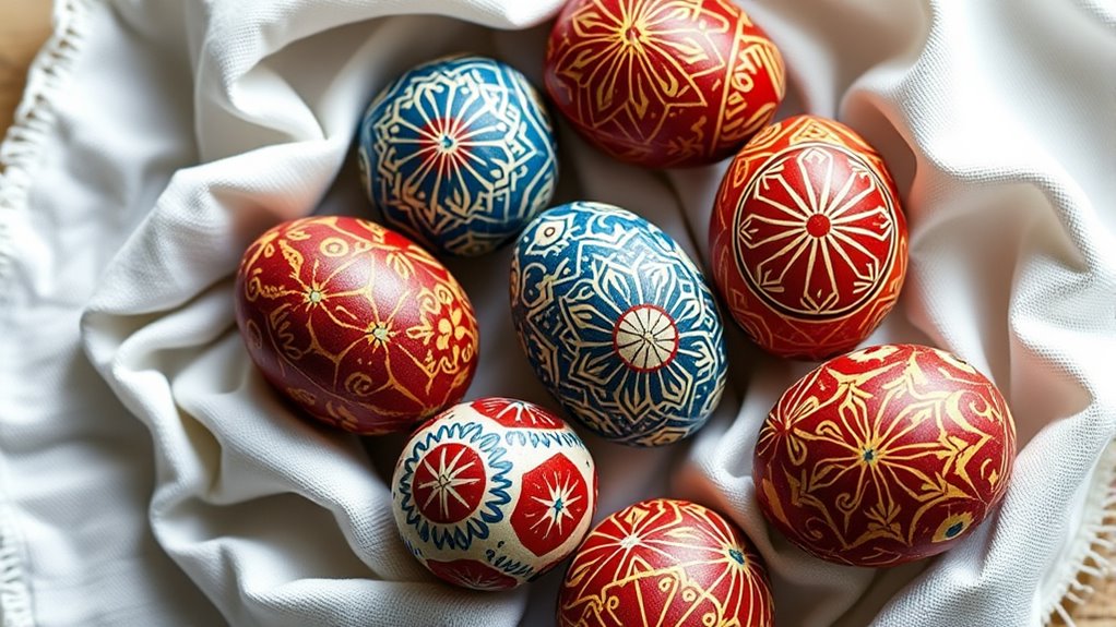 wax resist egg decoration techniques