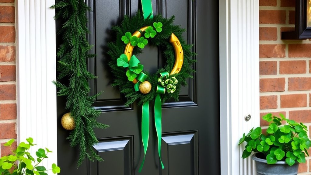 welcoming irish charm display