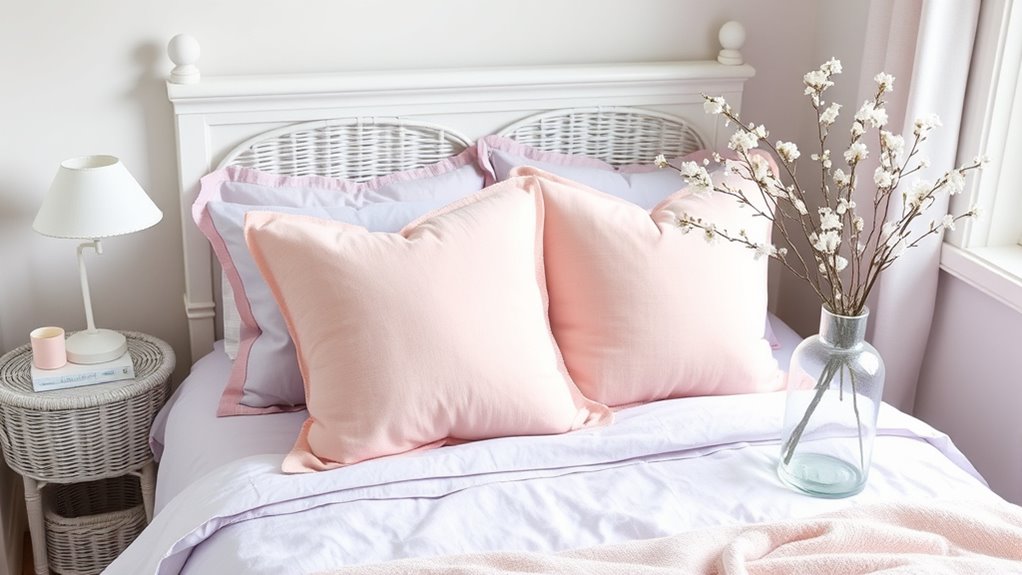 budget friendly pastel bedroom makeover