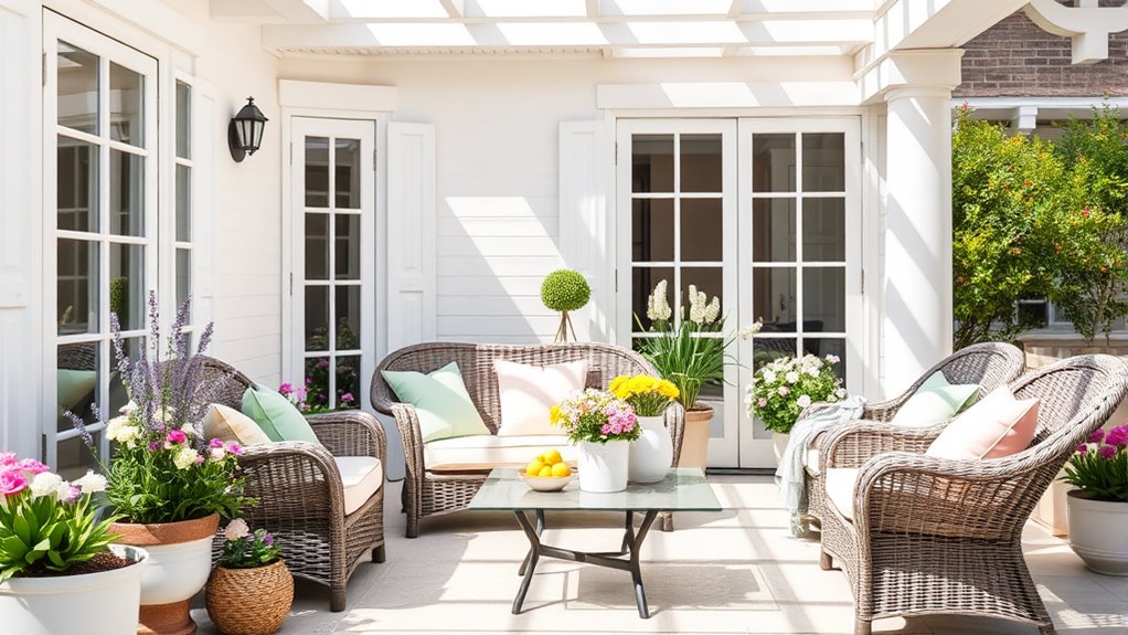 cheerful pastel easter decor