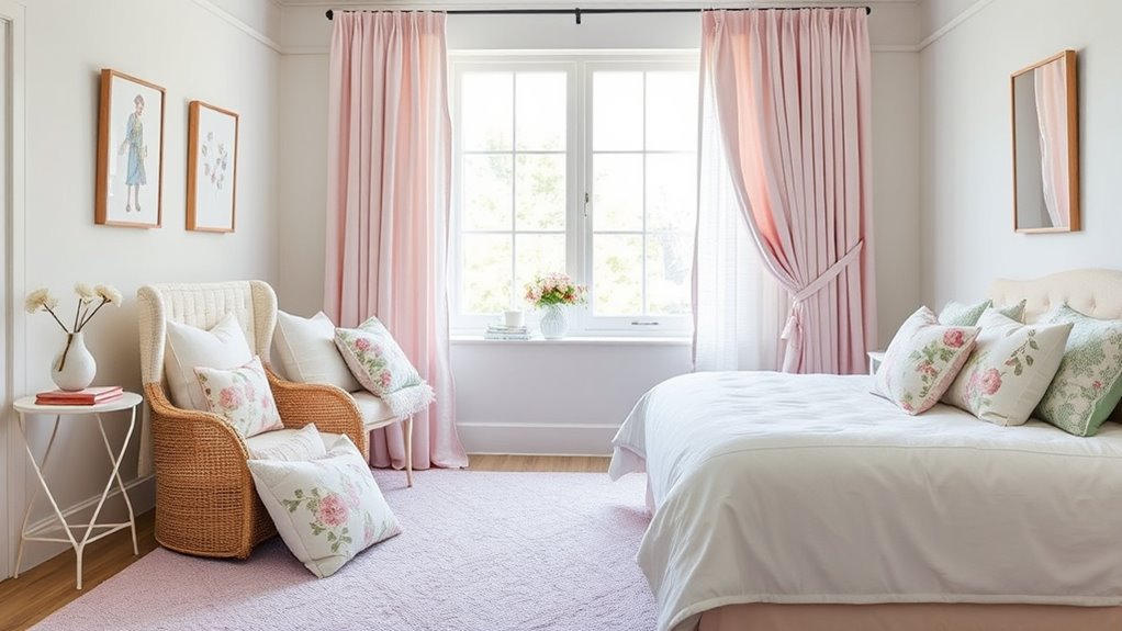 cozy spring bedroom transformation