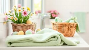 easter bathroom decoration ideas