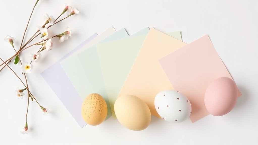 easter colors by room