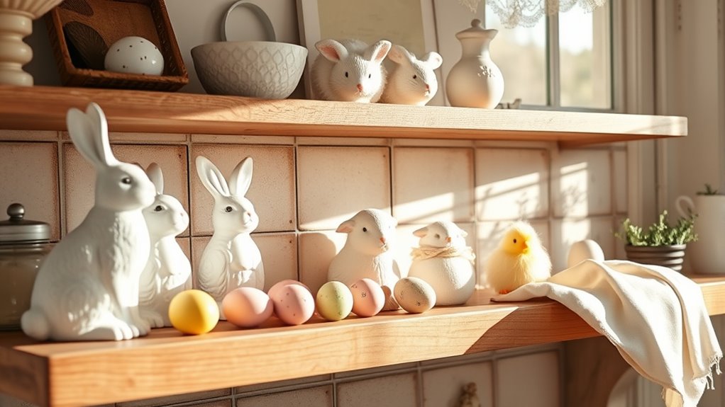 festive kitchen easter accents