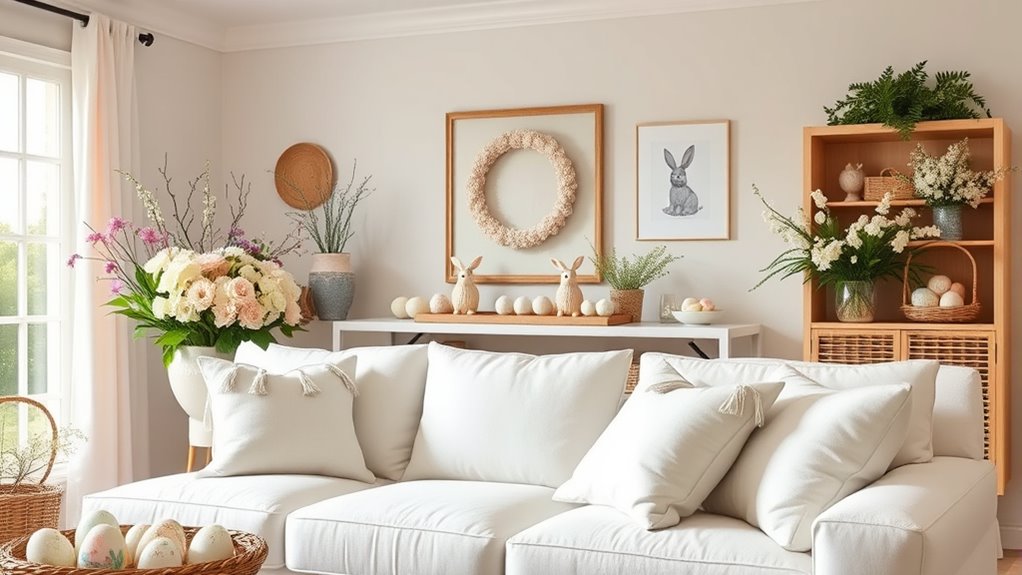 fresh and festive decor