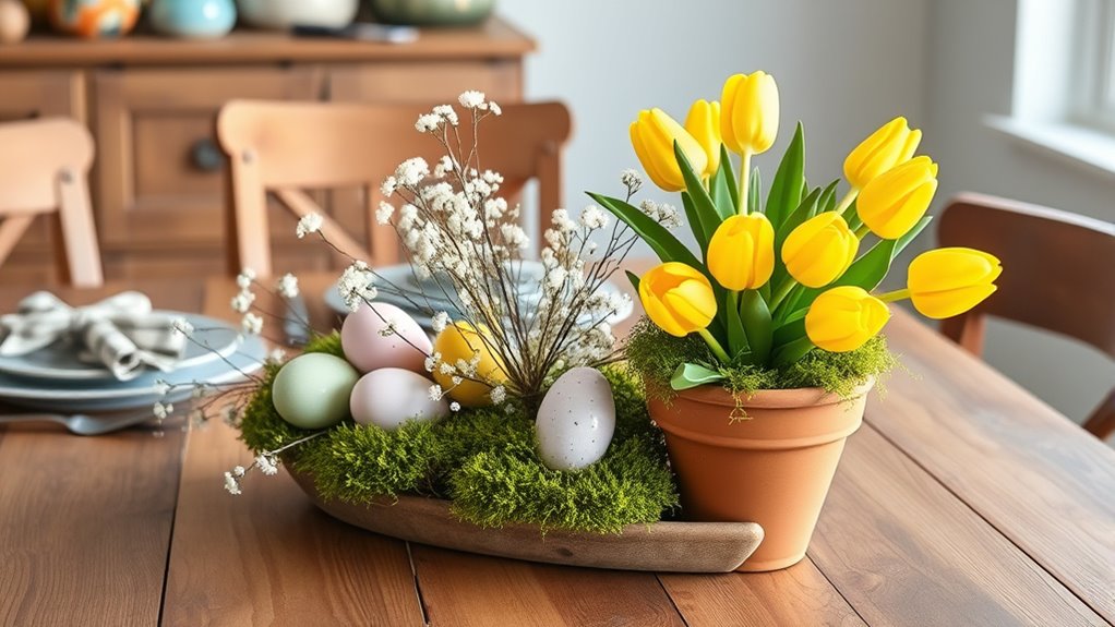 inexpensive festive dining centerpiece