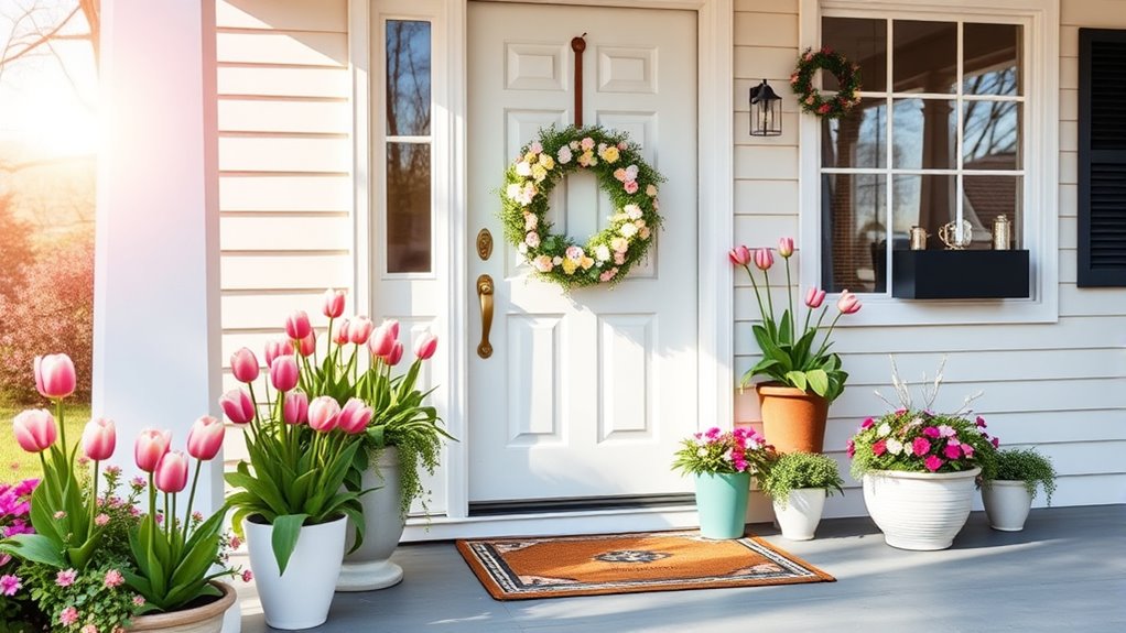 maintain a cheerful porch
