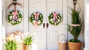 spring entryway decor ideas