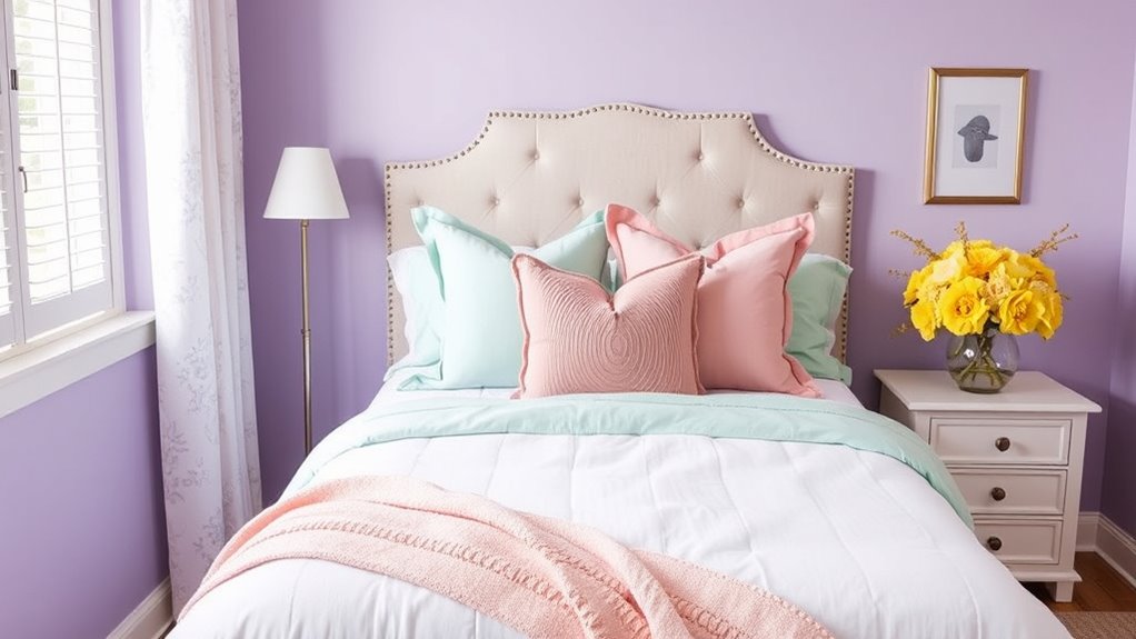spring pastel home decor
