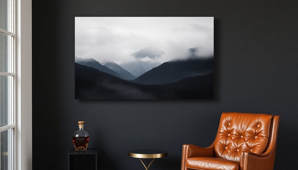 acrylic and foam prints
