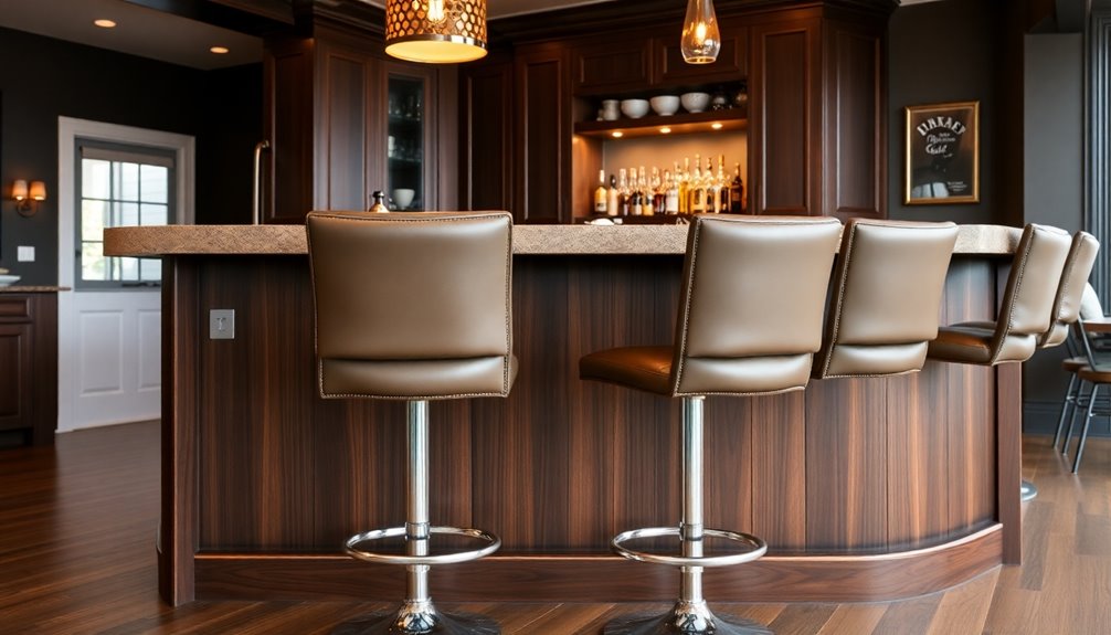 affordable comfortable bar stools