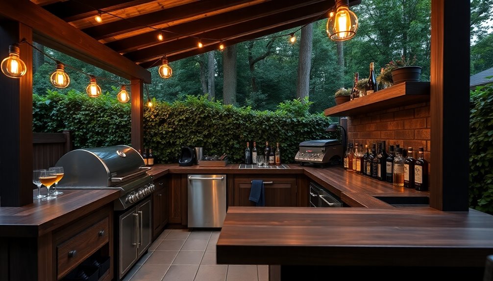 backyard bbq bar ideas