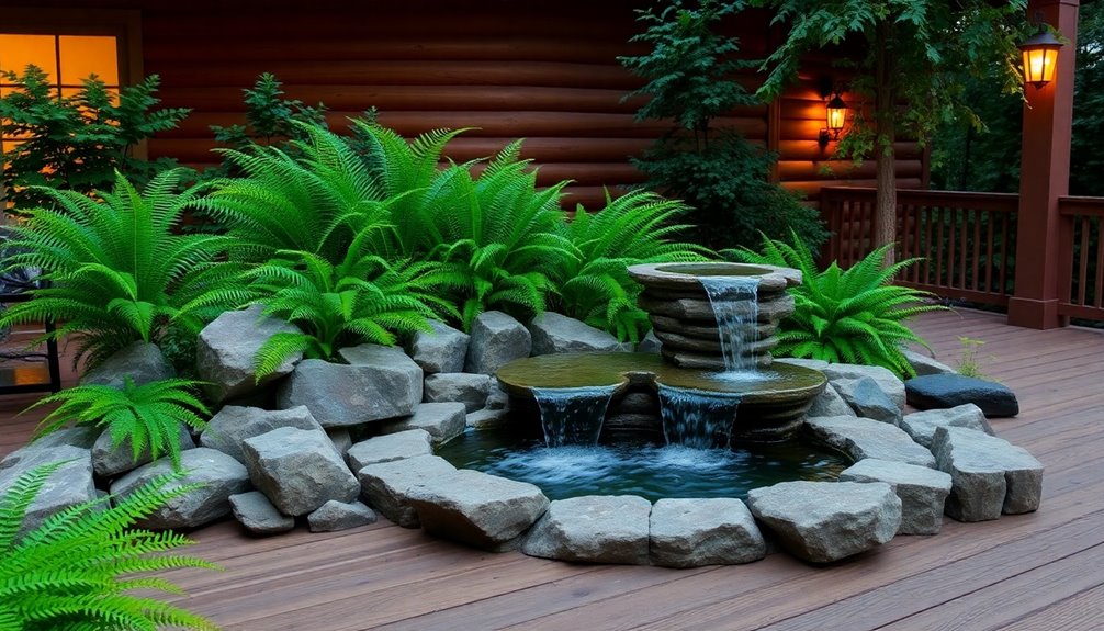 backyard water feature ideas