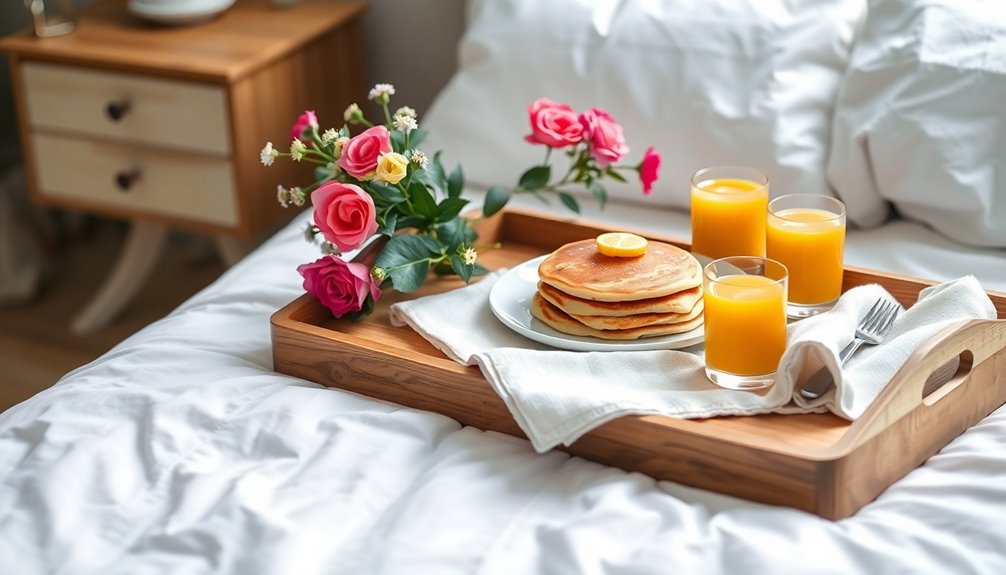 beautiful breakfast tray essentials