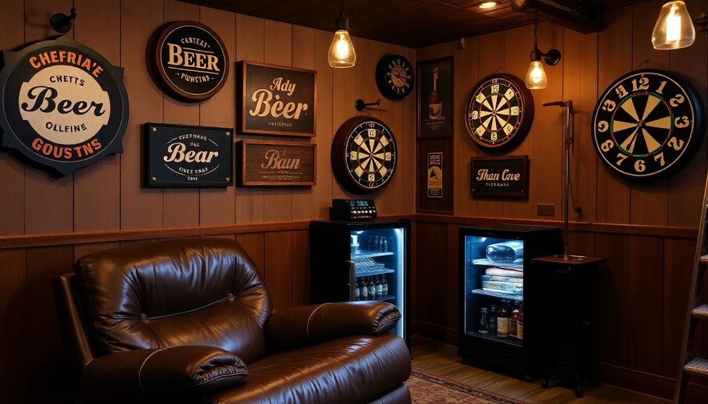 budget friendly man cave essentials