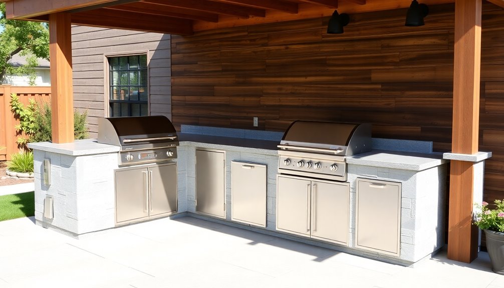 build your own outdoor kitchen