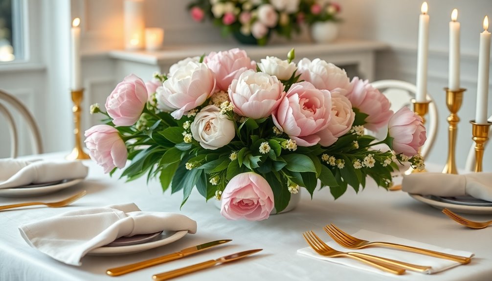 centerpiece driven table styling