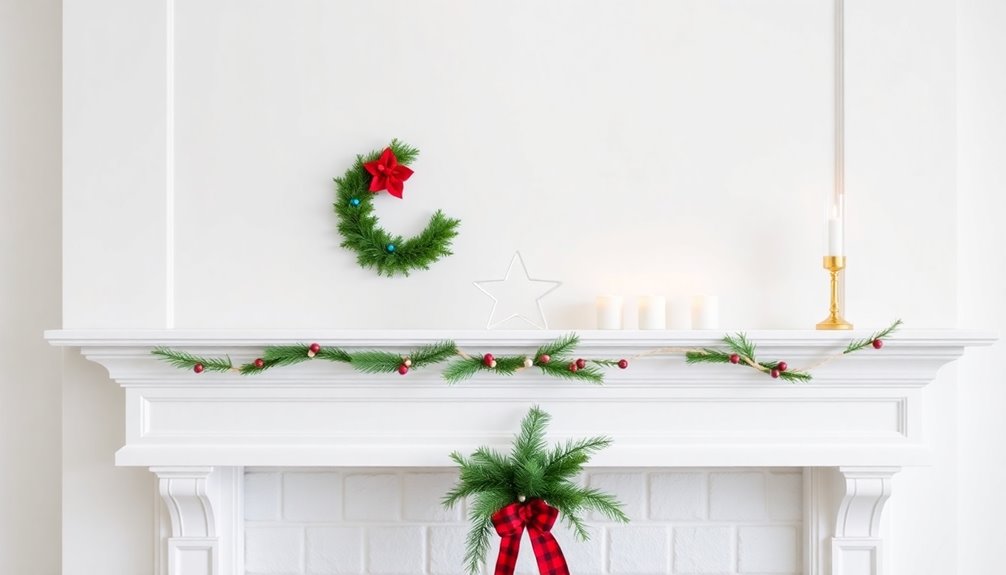 clean balanced patriotic decor