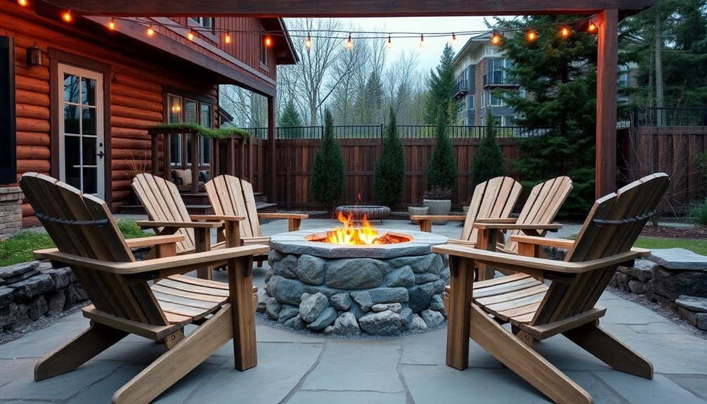 cohesive fire pit design