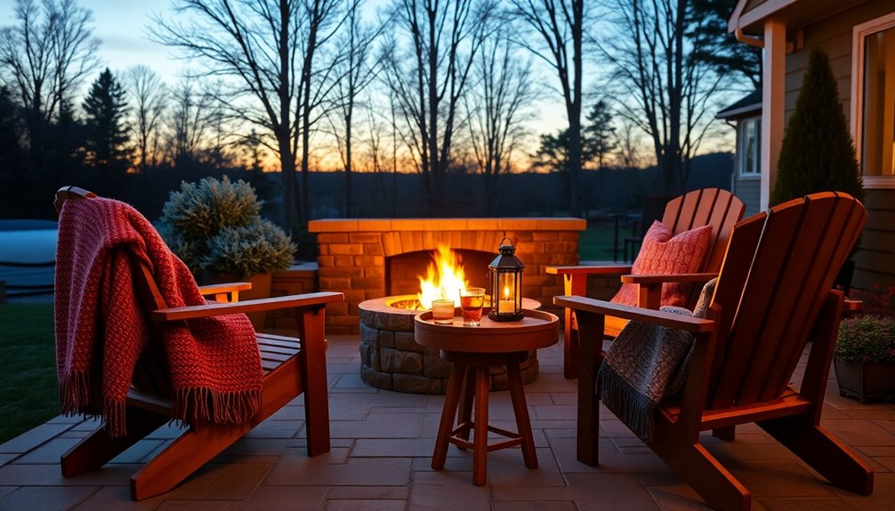 comfort upgrades for fire pits