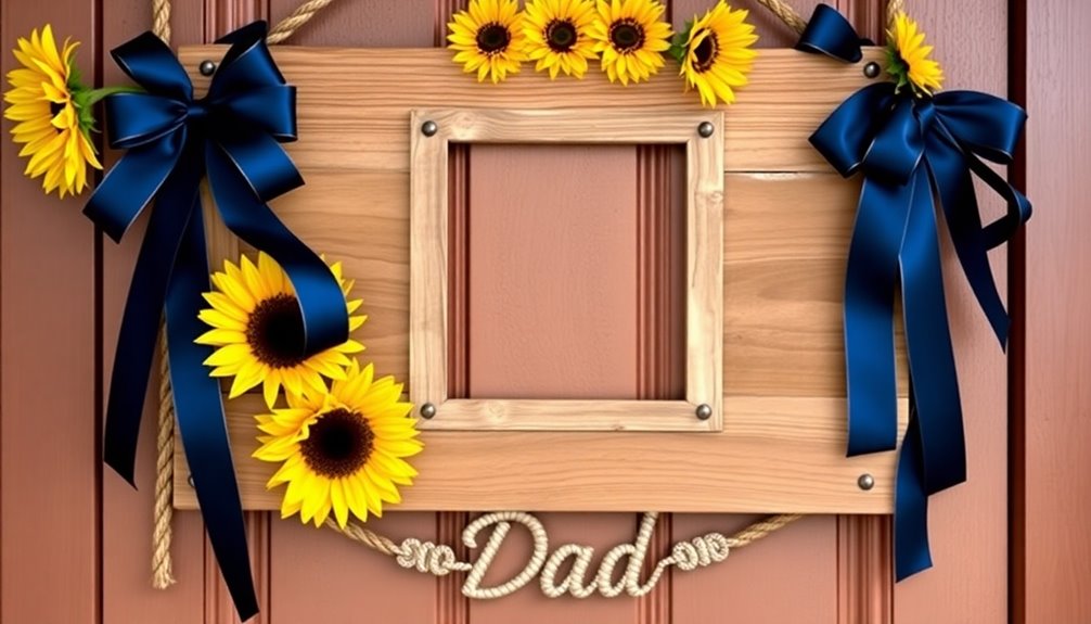 create personalized father s day sign