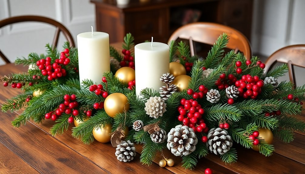 creative christmas centerpiece ideas