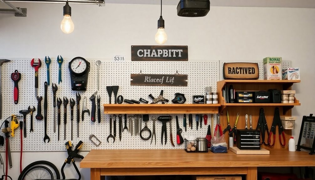 creative diy garage decor