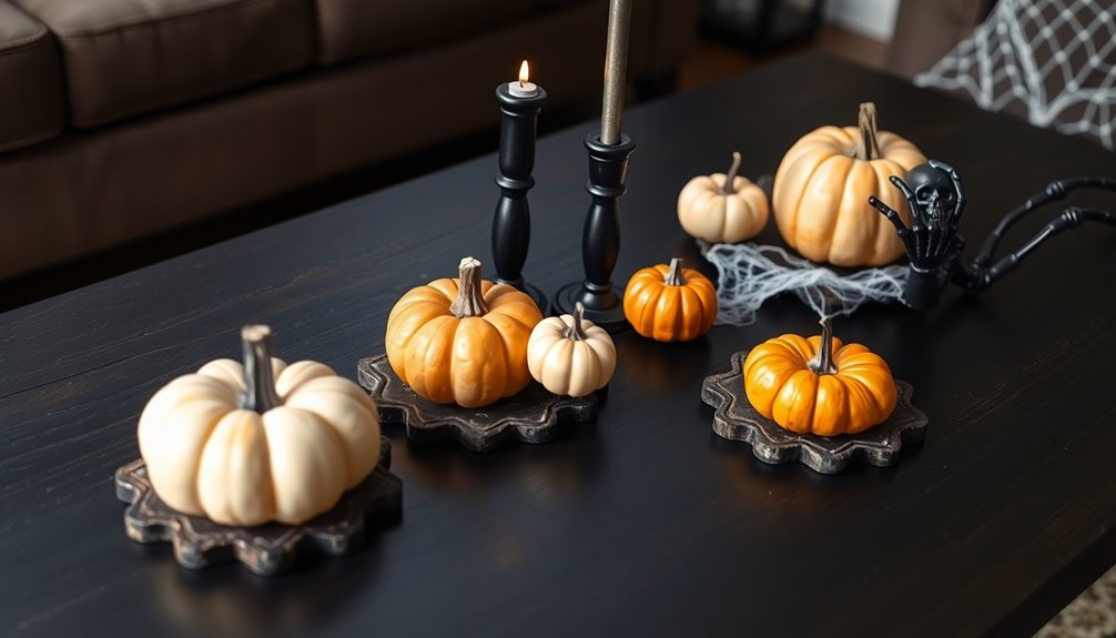 custom halloween table decor