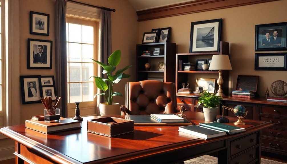 decorate dad s office space