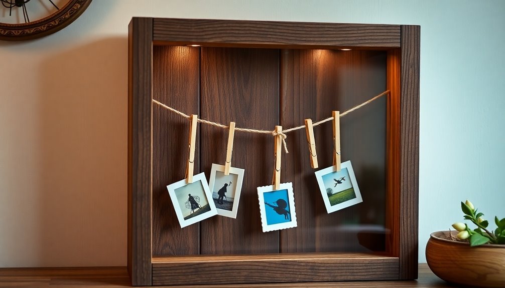 diy photo display frame