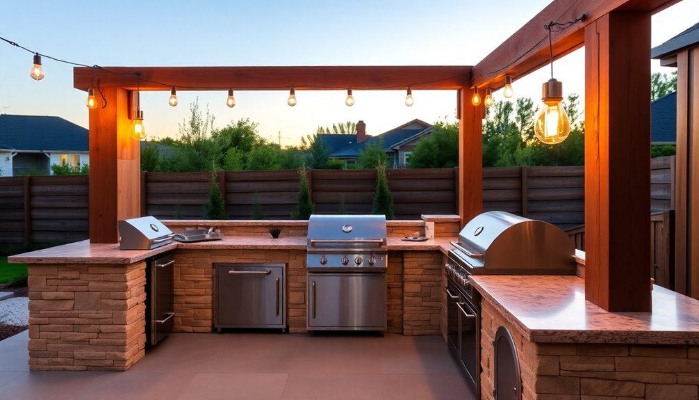 durable outdoor kitchen upgrades