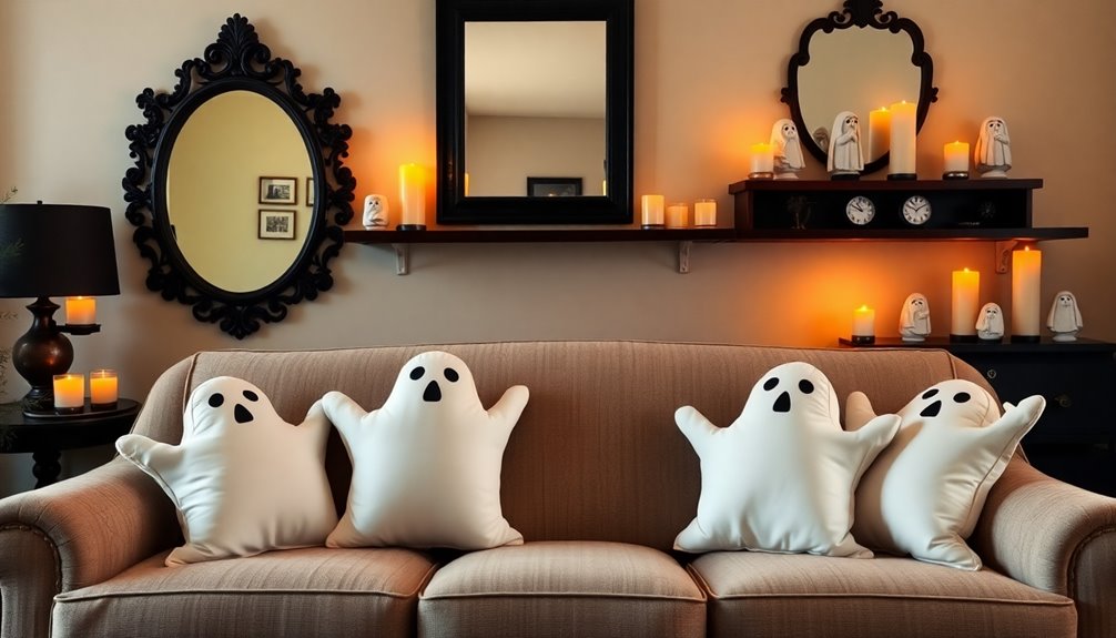 eerie decor with sophistication