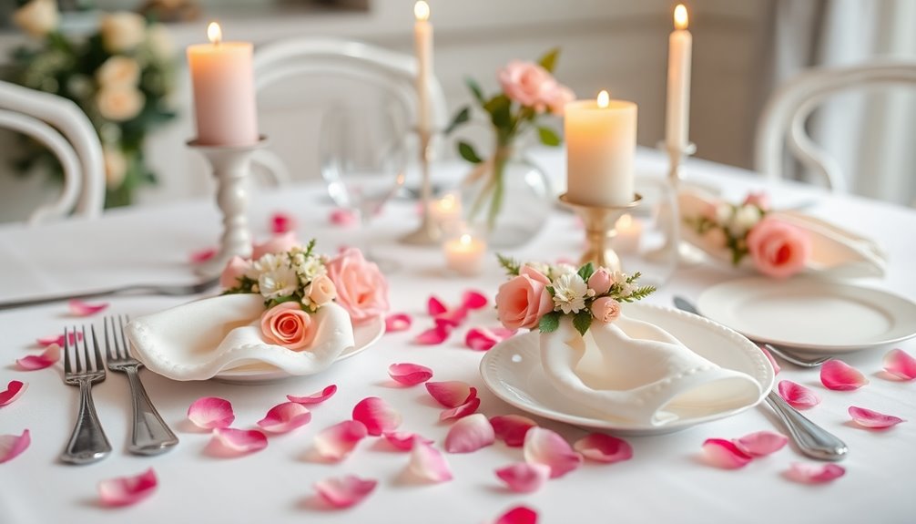 elegant effortless table accents