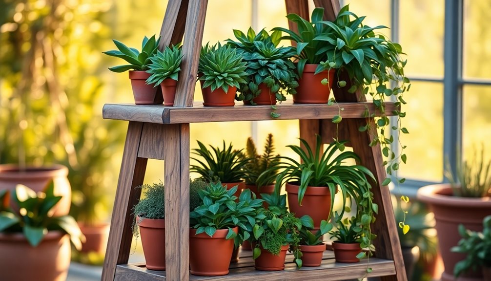 elevate dad s plant collection