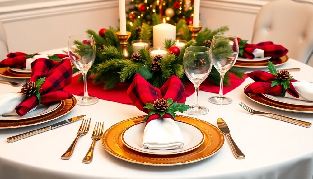 elevate holiday table decor