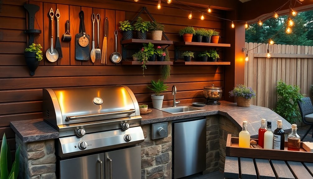 essential outdoor grilling setup