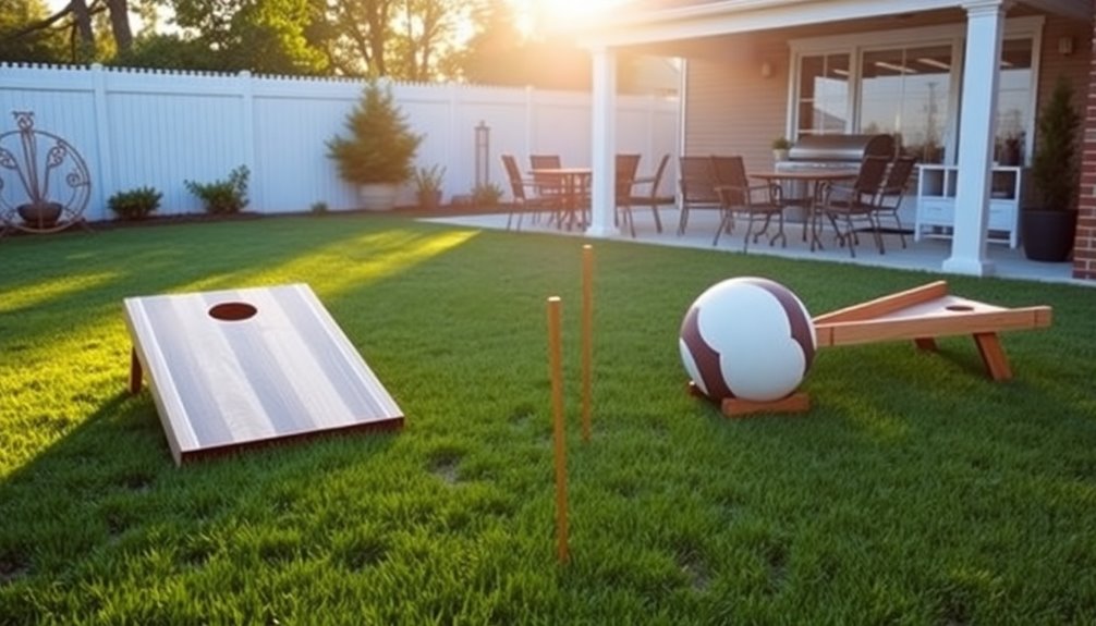 family fun backyard games