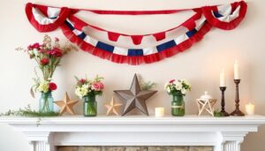 festive 4th of july decor