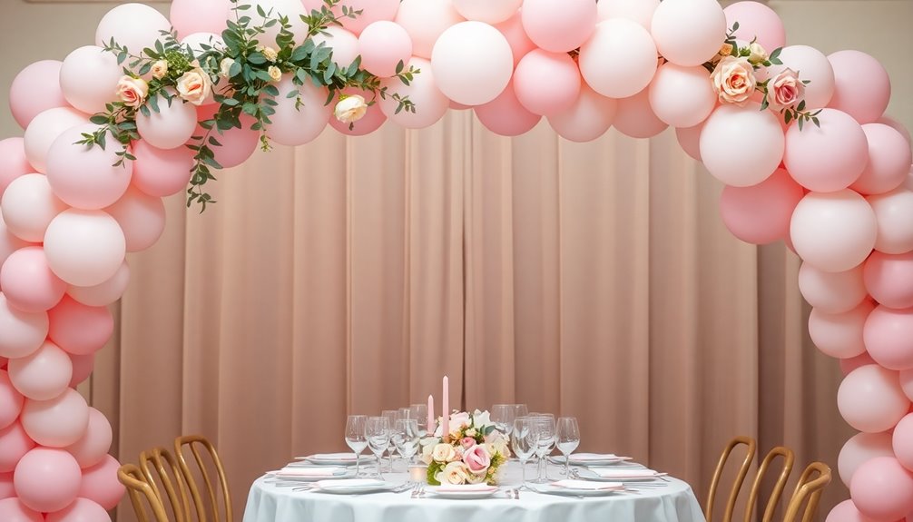 festive balloon garland instructions