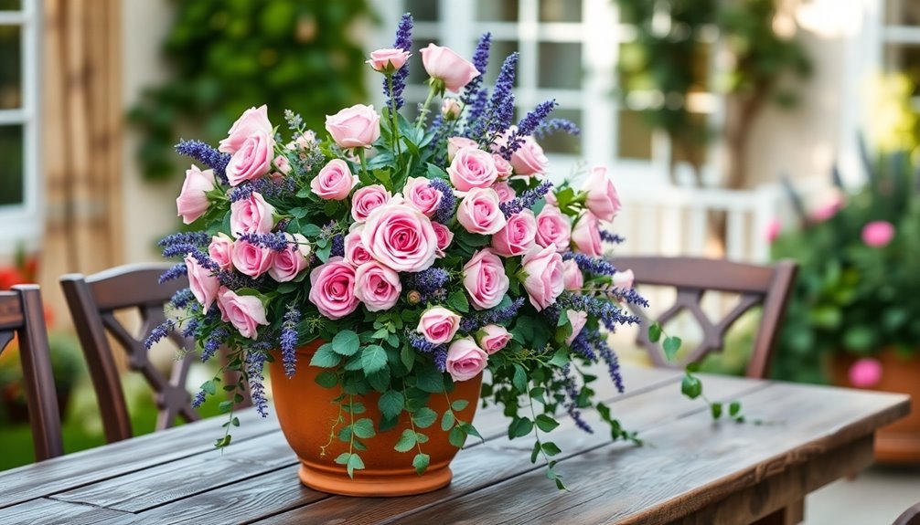 festive container garden ideas