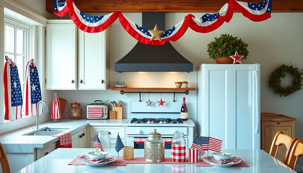 festive fourth of july decor