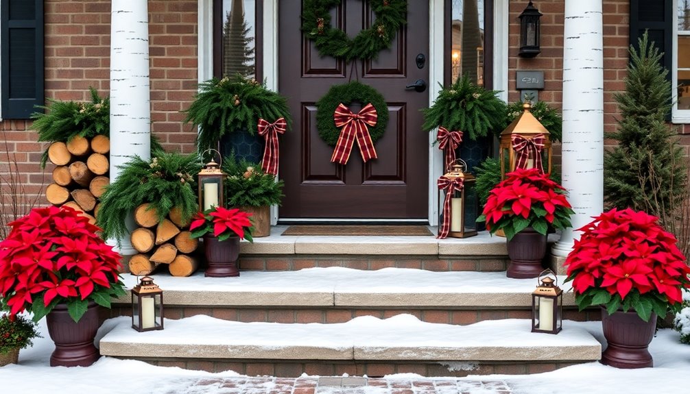 festive porch display ideas