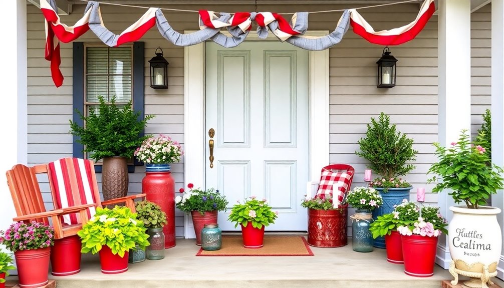 free patriotic porch decor